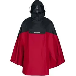 VAUDE Covero Poncho II, Größe S in Rot Rot