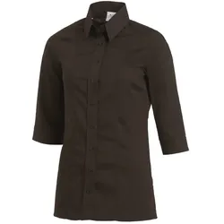 Bluse 3/4 Arm "08/1237" - 44 - chocolate