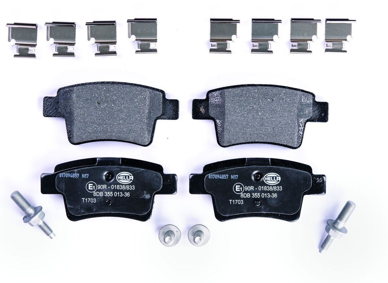 HELLA 8DB 355 013-361 Brake pad set