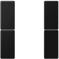 Jung Tastensatz komplett 2-fach A 502 TSA SWM A502TSASWM