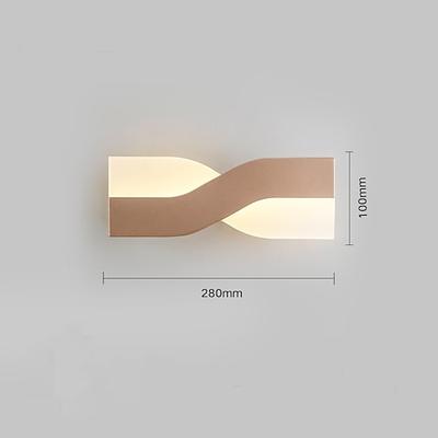Moderne minimalistische nacht wand lampe wohnzimmer schlafzimmer nordic drehbare led wandbild wand lampe hintergrund gang beleuchtung dekoration