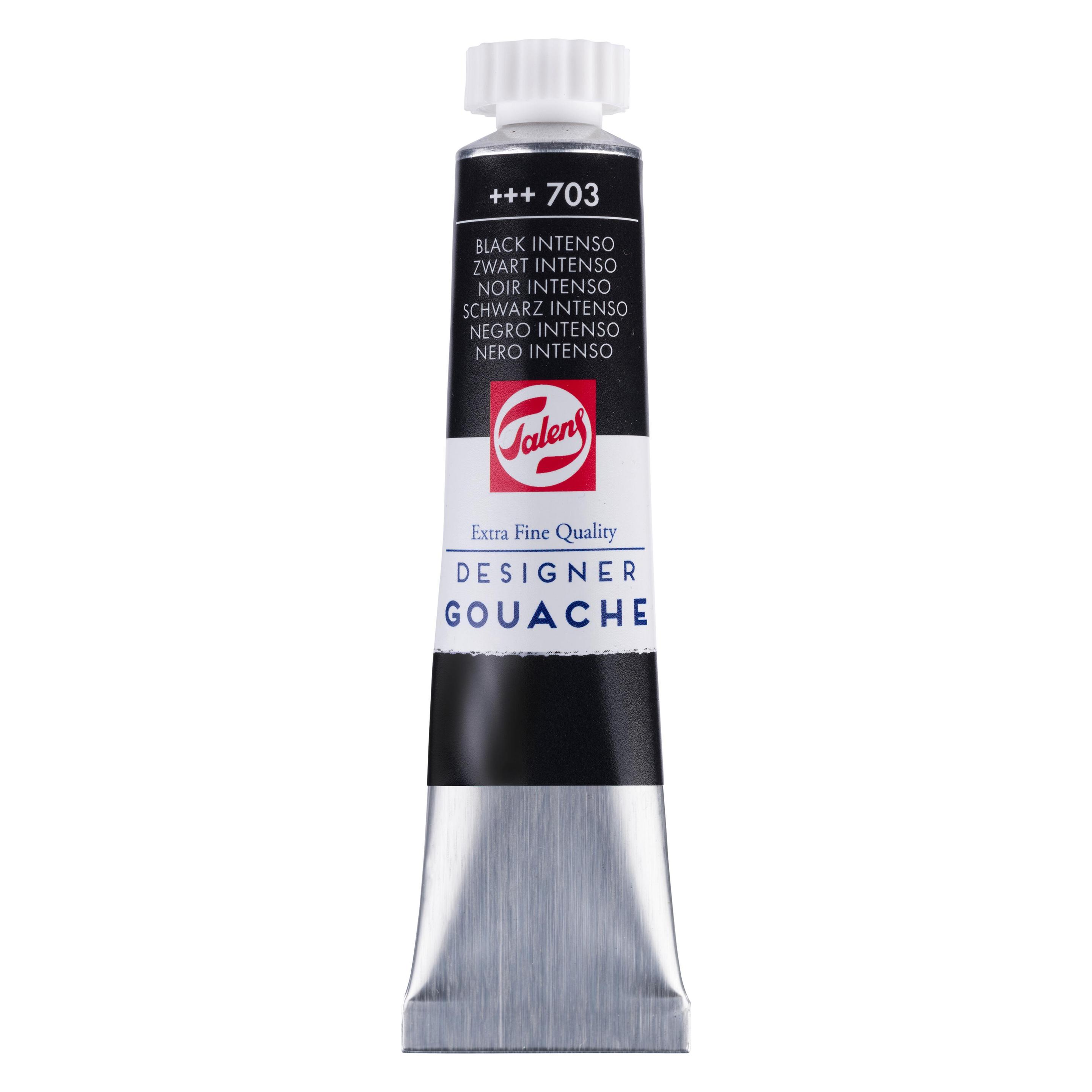 Talens 20ml 703/7 schwarz (20 ml) (8712079055080)