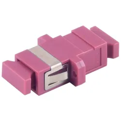LWL-Verbinder Simplex SC-SC OM4 violett