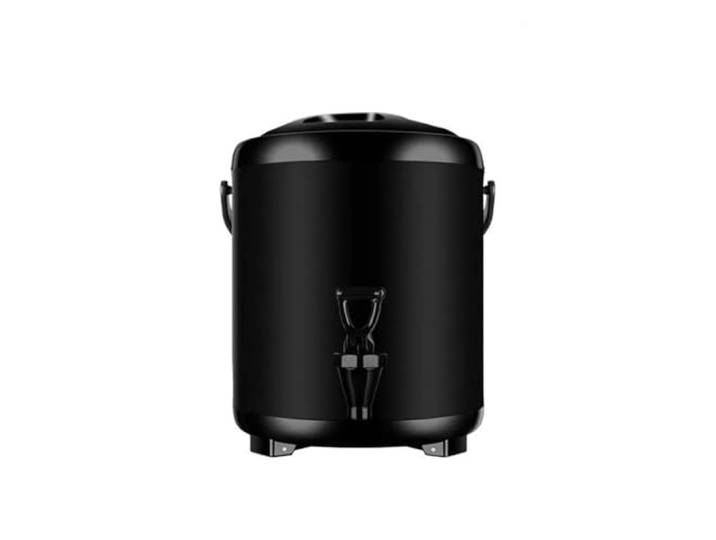 isolierter Getränkespender, Isolierter Getränkespender, isolierter aus Edelstahl(Black,6L)