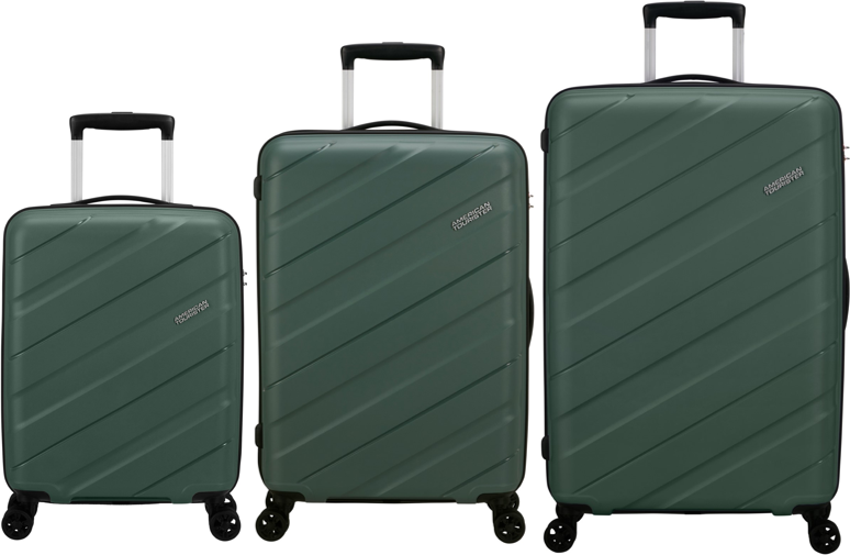 American Tourister Jet Driver 3.0 3 Piece Suitcase Set - Dark Olive