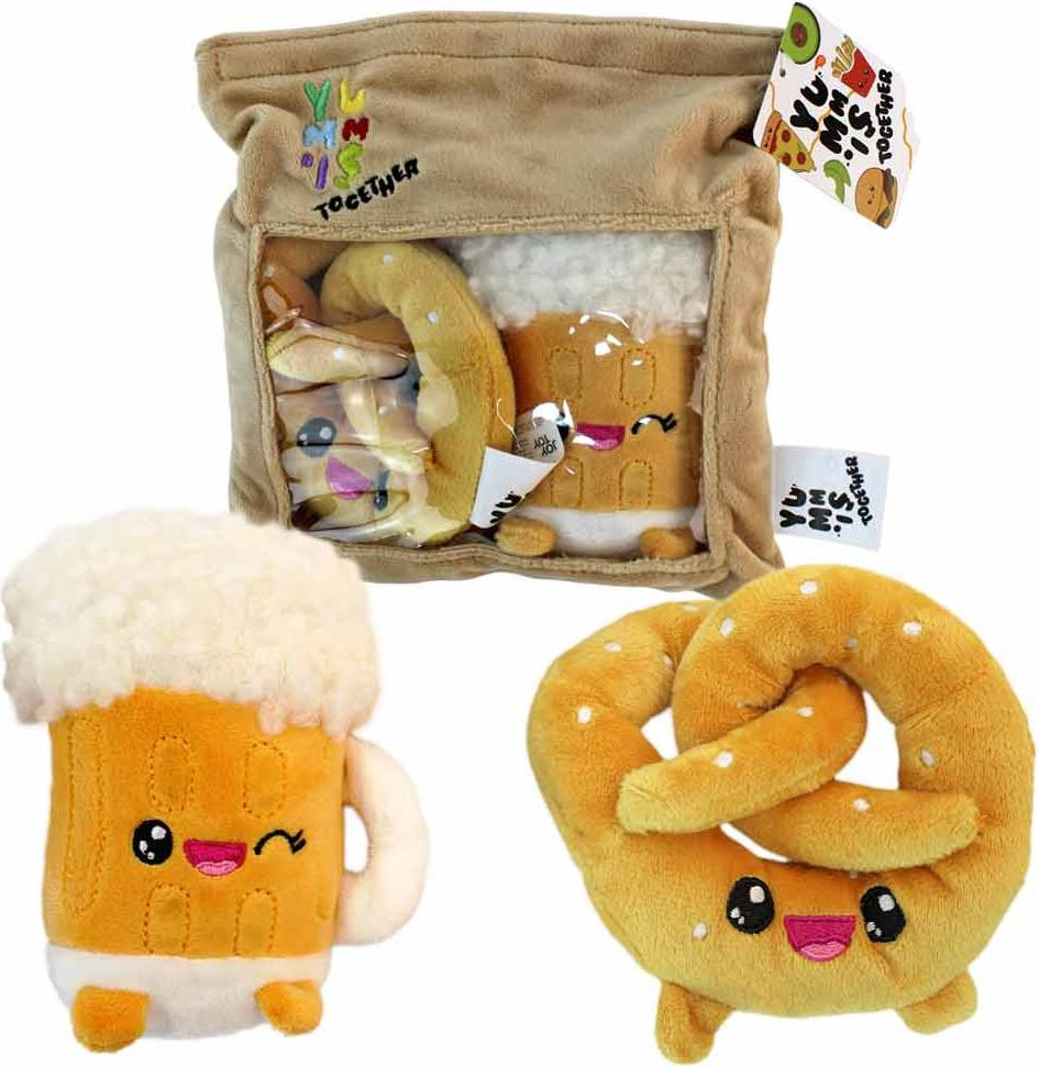 Joy Toy Bier en Pretzel Knuffeldieren