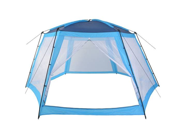 vidaXL Pool-Zelt 590/520/250 Cm Blau, 520x250x590 cm, Freizeit & Co, Pools & Wasserspaß, Poolzubehör