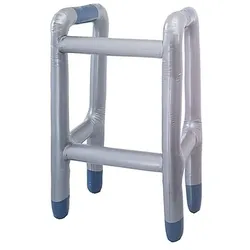 Aufblasbare Gehilfe, silber