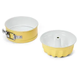 Tchibo - 2 Mini-Kuchenformen - weiß
