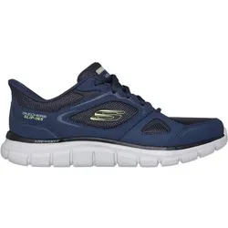 SKECHERS Herren Slipper TRACK - EZRAL, Größe 45 in Blau Blau