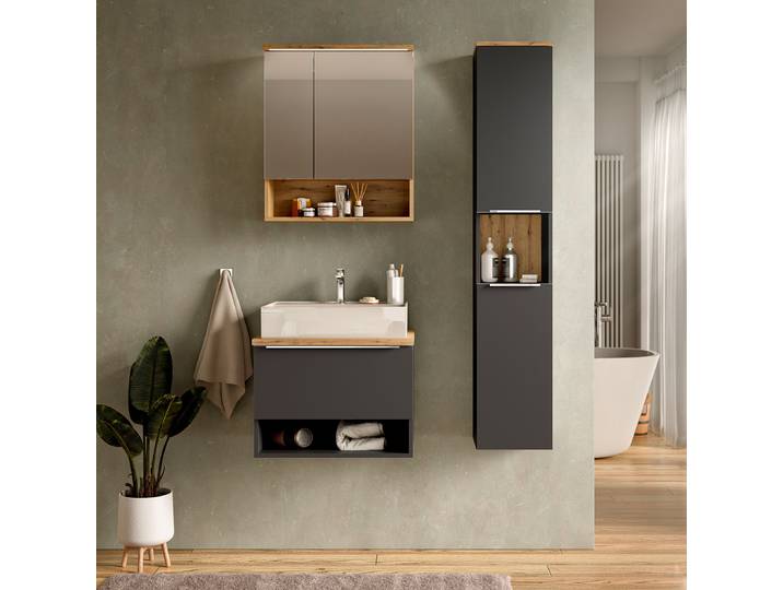 Deckplatte 60cm Braun