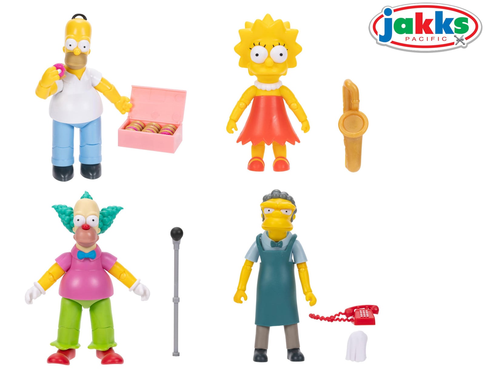 Jakks Pacific Simpsons Beeldje Golf 2, Hoogte: 12,5 cm