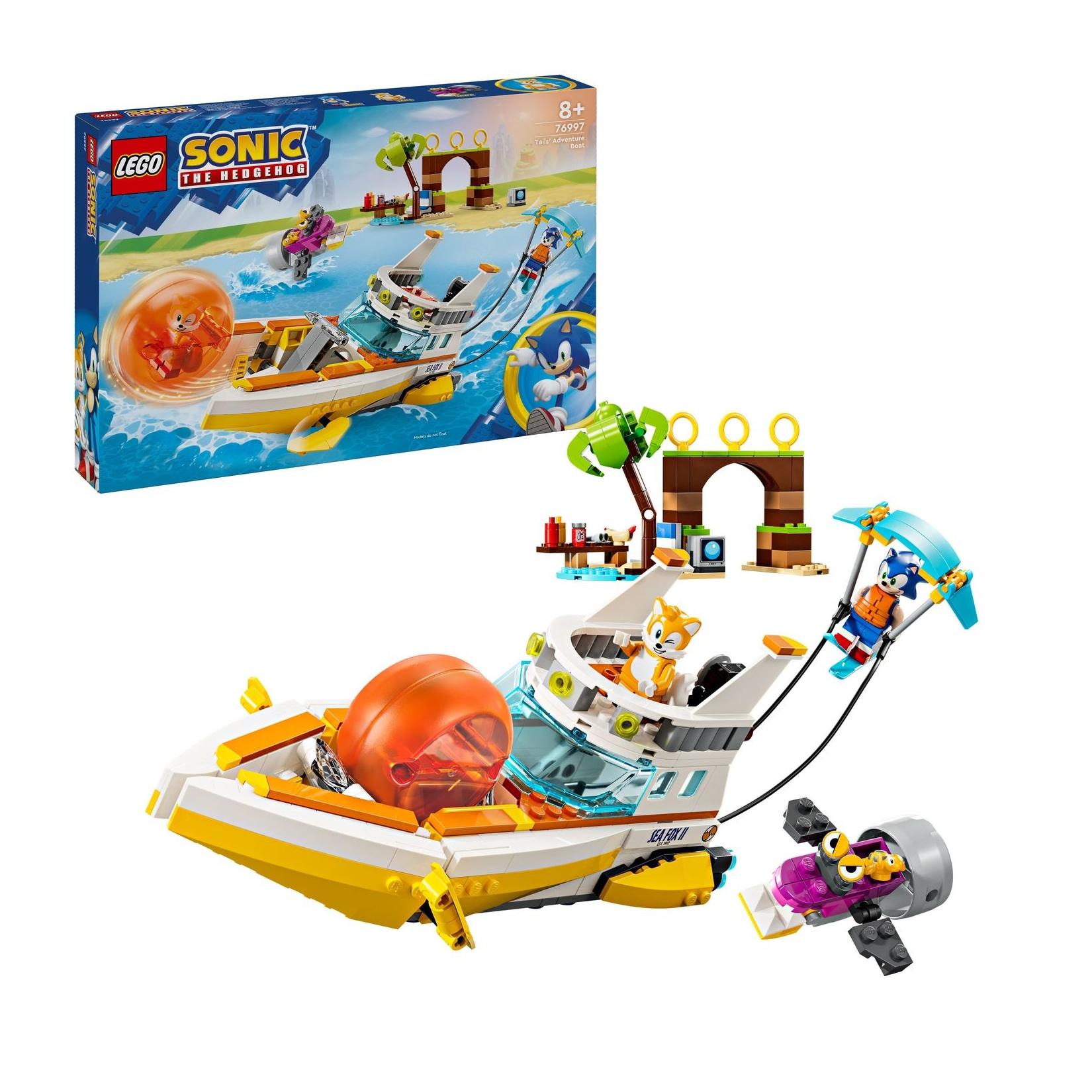 LEGO® Sonic the Hedgehog™ Tails‘ Abenteuerboot