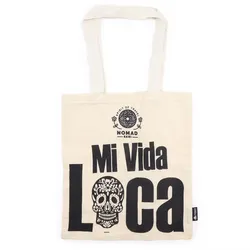 Nomad Sari Iconic Basic Tote Bag - Mi Vida Loca - Natural 4oz