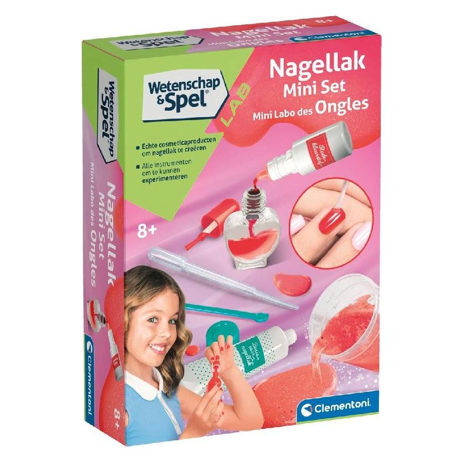 Clementoni Wetenschap Mini Laboratorium Nagels (43071766)