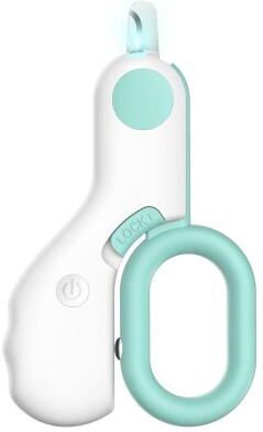 Everyday Crate LED SafeTrim Pet Nail Clippers For Dogs & Cats With Bloodline Light blue