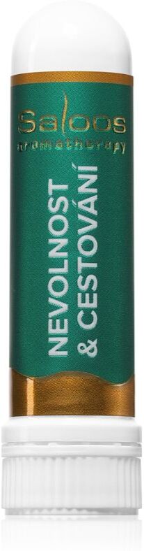 Saloos Aromatherapy Nevolnost & Cestování bâtonnet d'inhalation aux huiles essentielles 1 pcs