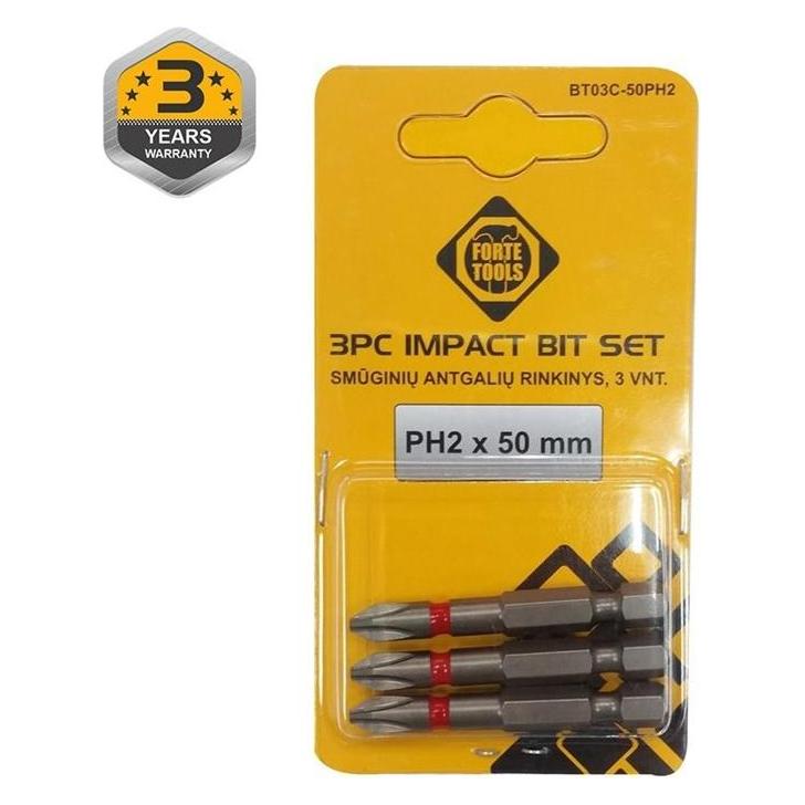 Forte tools Impact Screwdriver Bit (33041436)