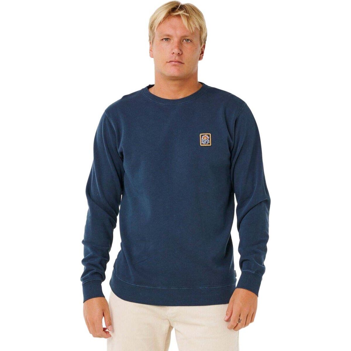 RipCurl Pacific Rinse Patch Crew dark navy (0291) L 0AMMFL-0291-L