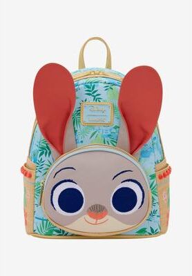 Women's Loungefly Disney Zootopia 2 Judy Hopps Mini Backpack Handbag by Loungefly in Blue (Size ONE SIZE)