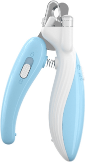 Snug & Styled LED Pet Nail Clipper For Dogs And Cats With Safety Guard And Light light Blue