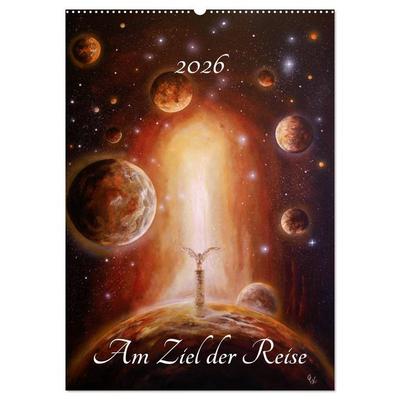 Am Ziel der Reise (Wandkalender 2026 DIN A2 hoch), CALVENDO Monatskalender