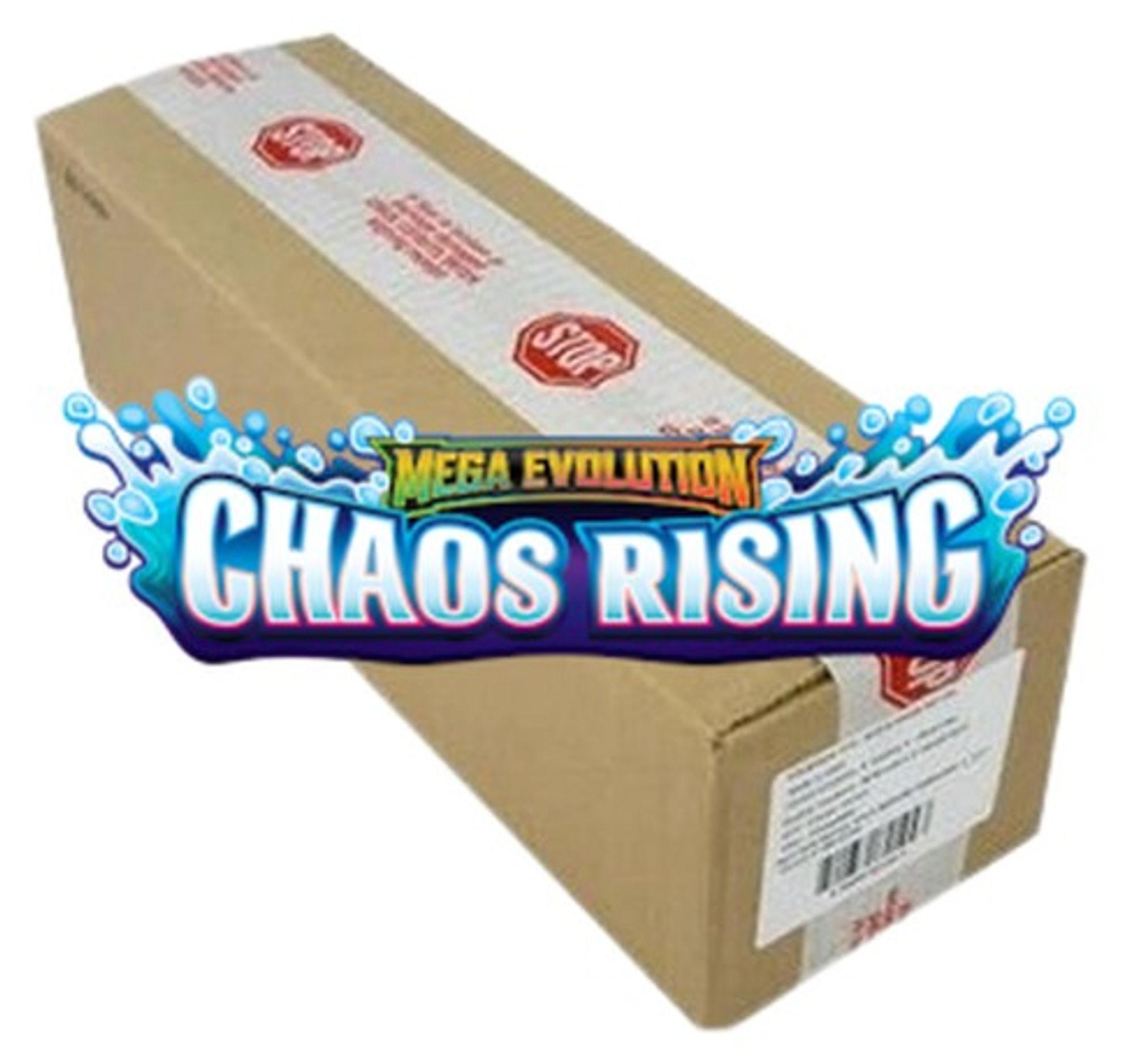 Pokemon Chaos Rising 6 Booster Box Case