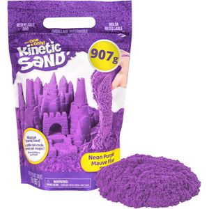 Kinetic-Sand Kinetischer-Sand Colour Bag, lila, 907 g, magischer Spielsand im wiederverschließbaren Beutel