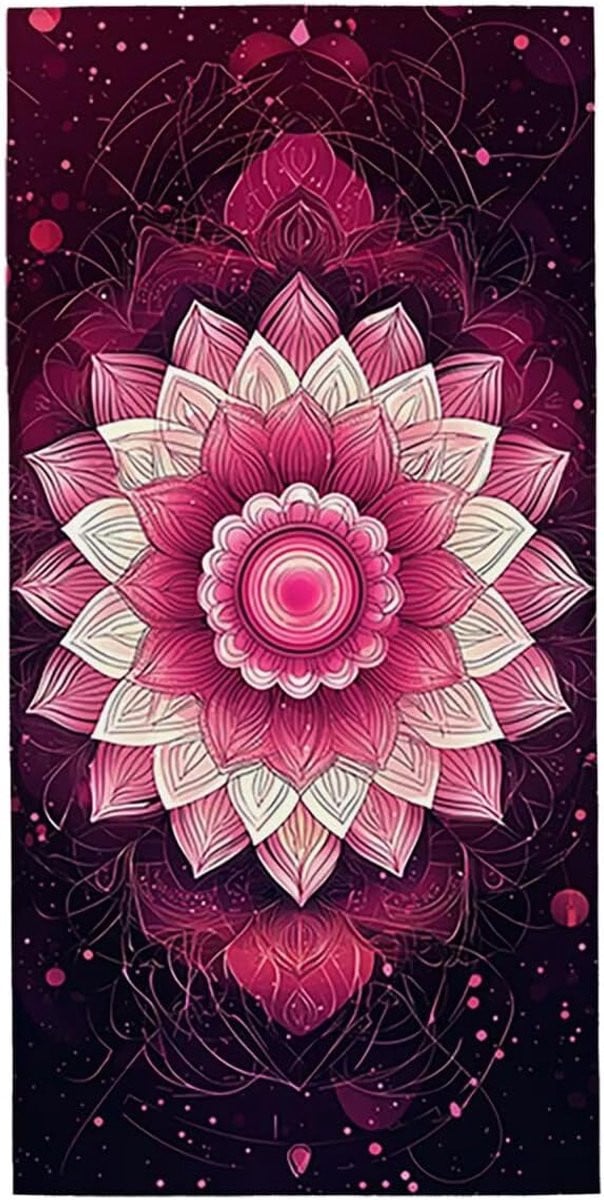 Strandlaken XXL Microvezel Multicolour 100 x 200 cm
