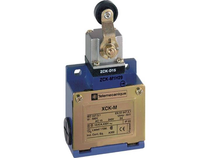 Interrupteur de position IP66 K\,ÖS avec rotatif - Interrupteur à levier à galet IP66/IP67 XCKM115