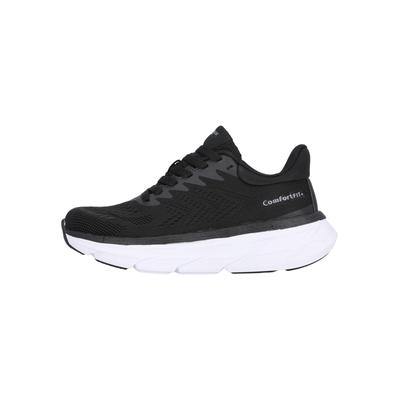Laufschuh ENDURANCE "Masako", Damen, Gr. 41, Kunstfaser, schwarz, Gummi, Kunstfaser, Schuhe Laufschuh, mit praktischer Schnürung