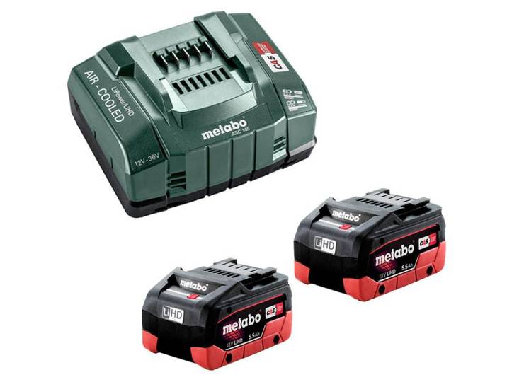 Kit de base 685122000 2 x 5.5 Ah LIHD + chargeur ASC 30-36