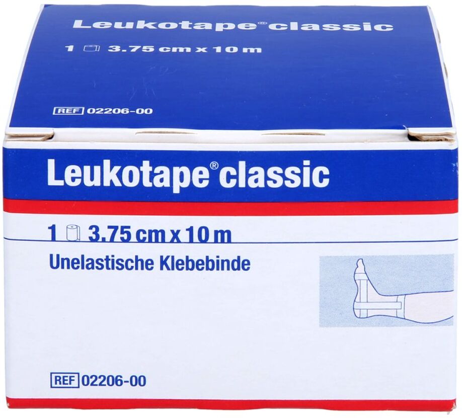 Leukotape Classic 3,75 cmx10 m weiss 1stk