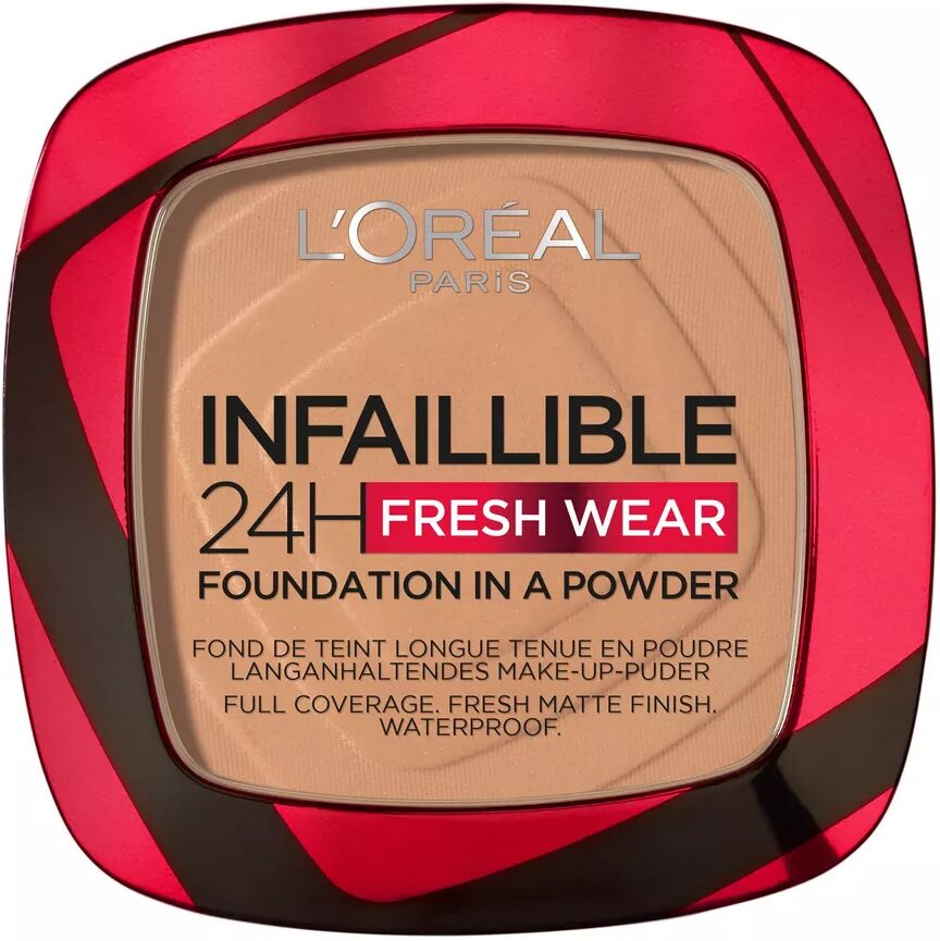 L'OREAL - Foundation in a Powder, Infaillible, 9 g,  Golden Sun