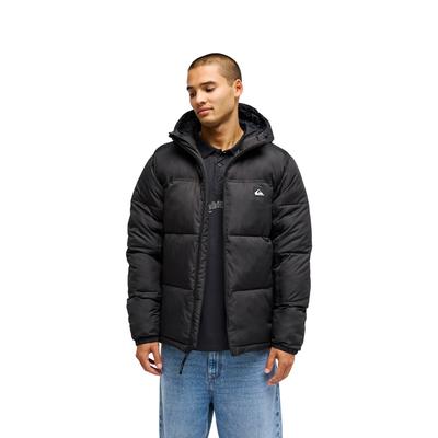 Outdoorjacke QUIKSILVER "Cold Days", Herren, Gr. S, schwarz, Obermaterial: 100% Polyester., Jacken Outdoorjacke