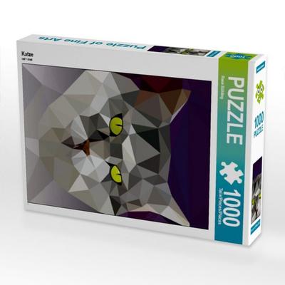 CALVENDO Puzzle Katze | 1000 Teile Lege-Größe 64x48cm Foto-Puzzle für glückliche Stunden
