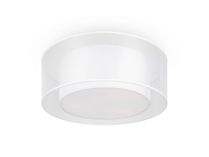 Deckenleuchte Bergamo Weiß max. 60 Watt Deckenlampe