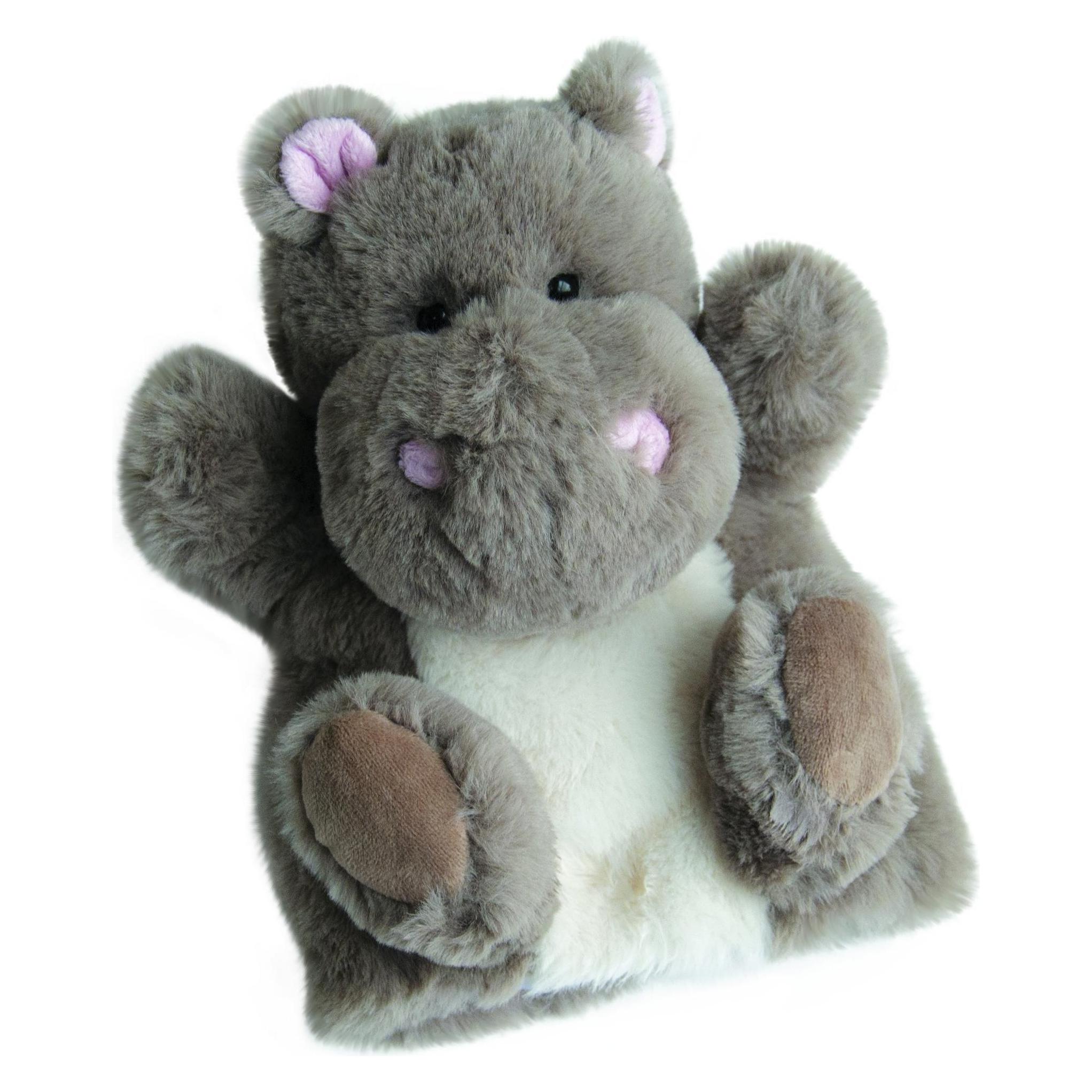 Doudou et Compagnie Handpuppe Soft Hippo (HO2592)