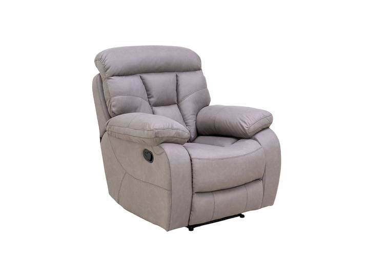 Fernsehsessel Microfaser grau - Relaxfunktion - SABINO