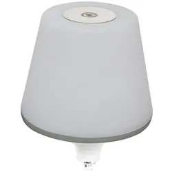 REV, Tischlampe, LED Flaschenleuchte mit Akku Lamprusco Flame warmweiss (130 lm)