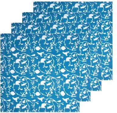 Caravan Home Caravan Sanctuary Printed Napkins - Set of 4