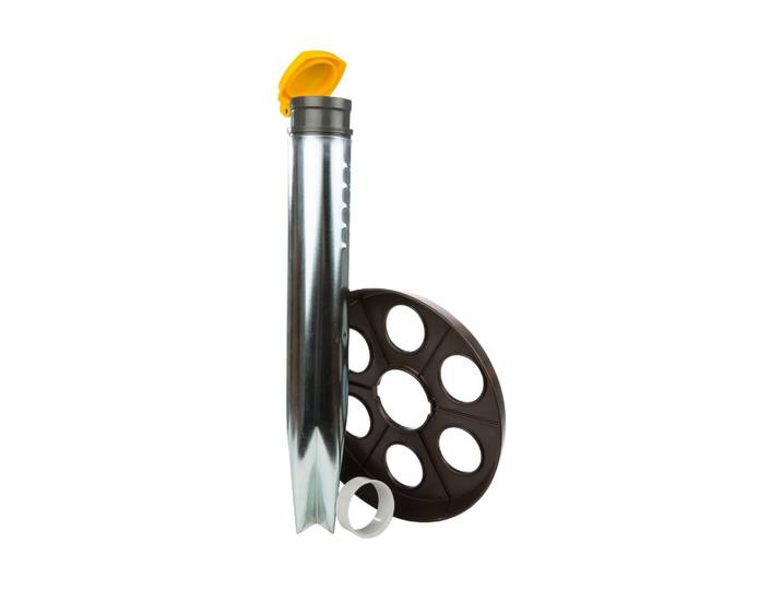 Bodenanker Stewi zum Einschlagen , grau, Ø 5,5mm, Stahl, Bodenanker, Bodenanker