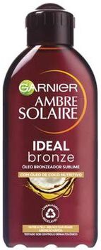 Garnier Ambre Solaire Ideal Bronze Óleo Bronzeador Sublime 200 ml