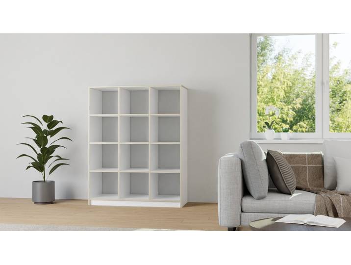 50 cm tiefes Regal aus Multiplex Multiplex Multiplex Weiß