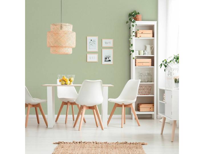 Papier peint en intissé Senne 53 x 1005cm Vert clair