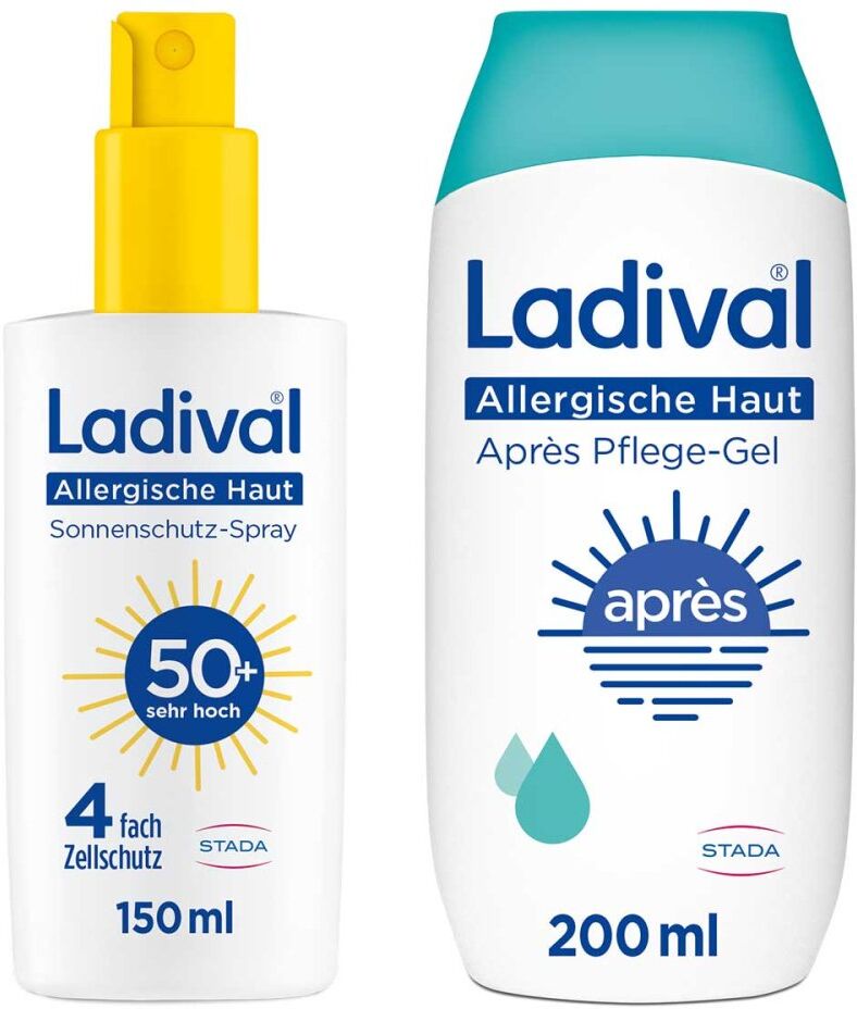 Ladival Allergische Haut Sonnenschutz-Spray LSF50+ + Apres Pfleg