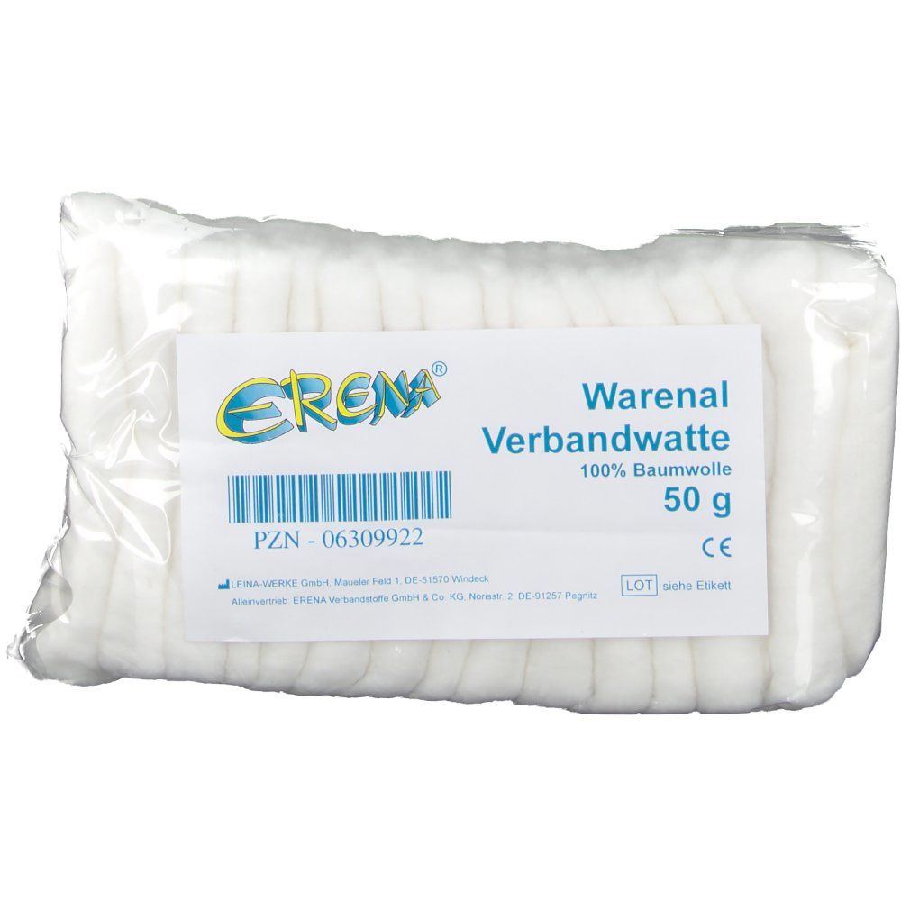 Warenal Verbandwatte 50 g Watte
