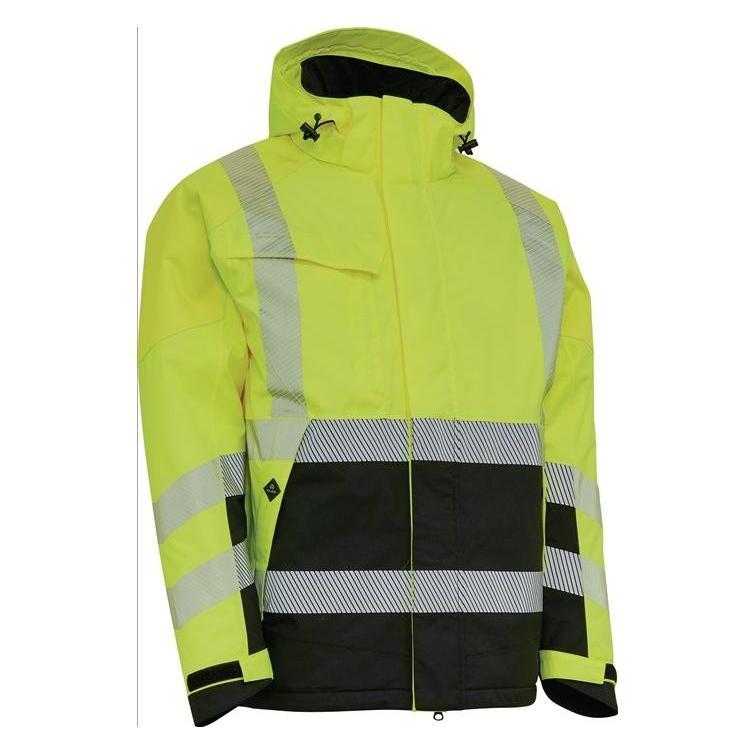 Elka Warnschutz-Winterjacke VISIBLE XTREME Gr.M gelb/marine RAINWEAR (186100R042004)