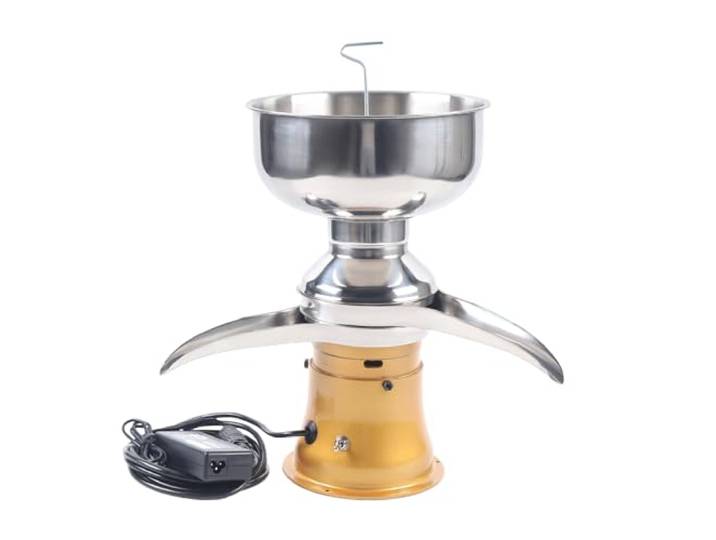Automatische Milchaufschäumer,Elektrische Milchzentrifuge Separator,50 L/H Milch Zentrifuge Milchseparator,Hohe Effizienz Neu Milch-Sahne-Separator Maschine,Rahm Magermilch und Sahne selber Machen