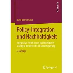 Policy-Integration und Nachhaltigkeit, Fachbücher von Basil Bornemann